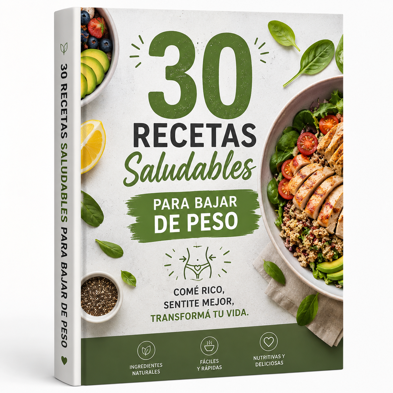 30 Recetas Saludables para Bajar de peso