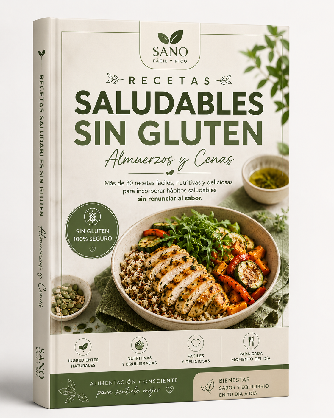 30 Recetas Saludables Sin Gluten para Almuerzos y Cenas